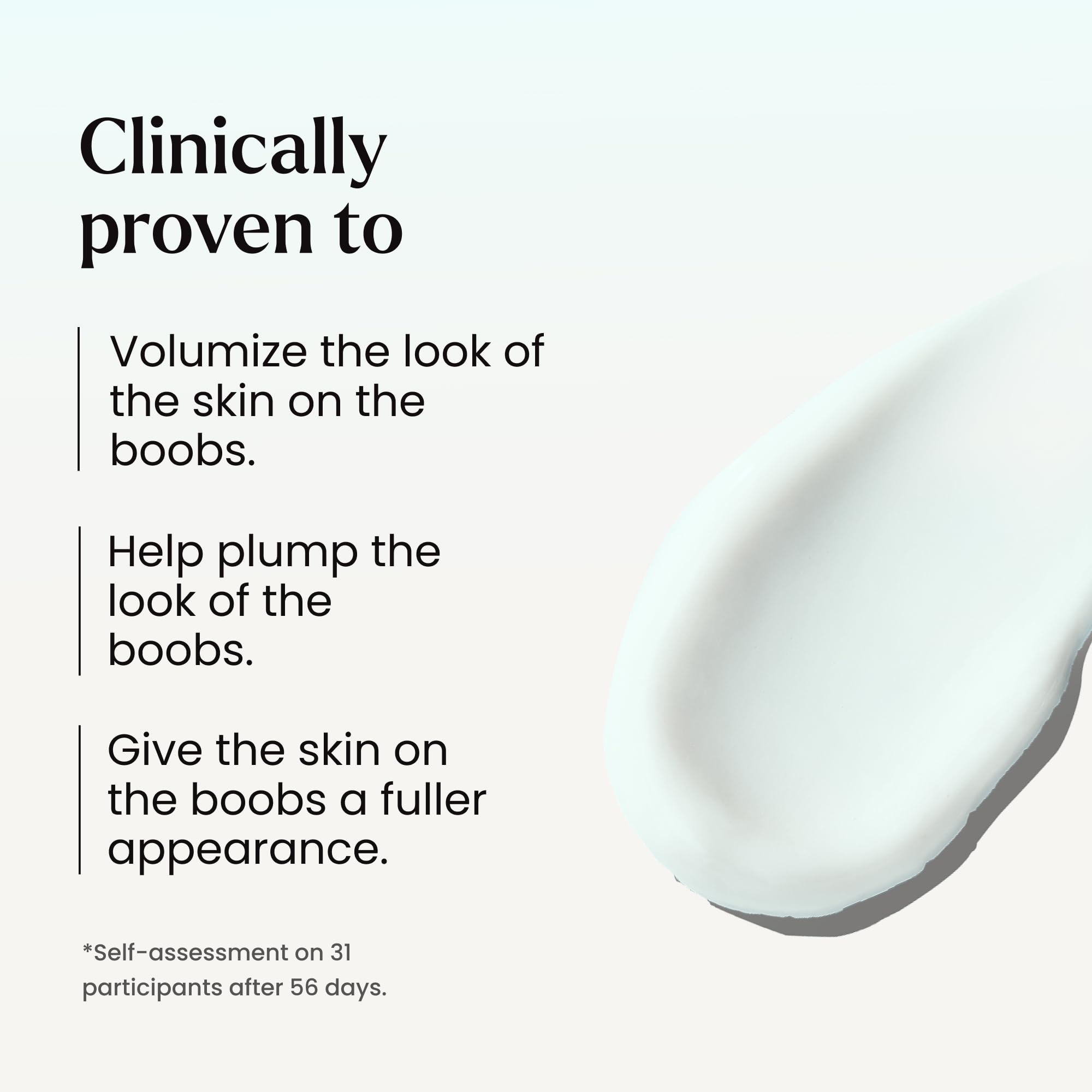 MAËLYS B-BOUNCY Boob Enhancing Gel - Skin Plumping & Tightening with Hyaluronic Acid & Tripeptide 38 - Firming Body Lotion for Aging & Saggy Skin (3 Fl Oz) - Image 6