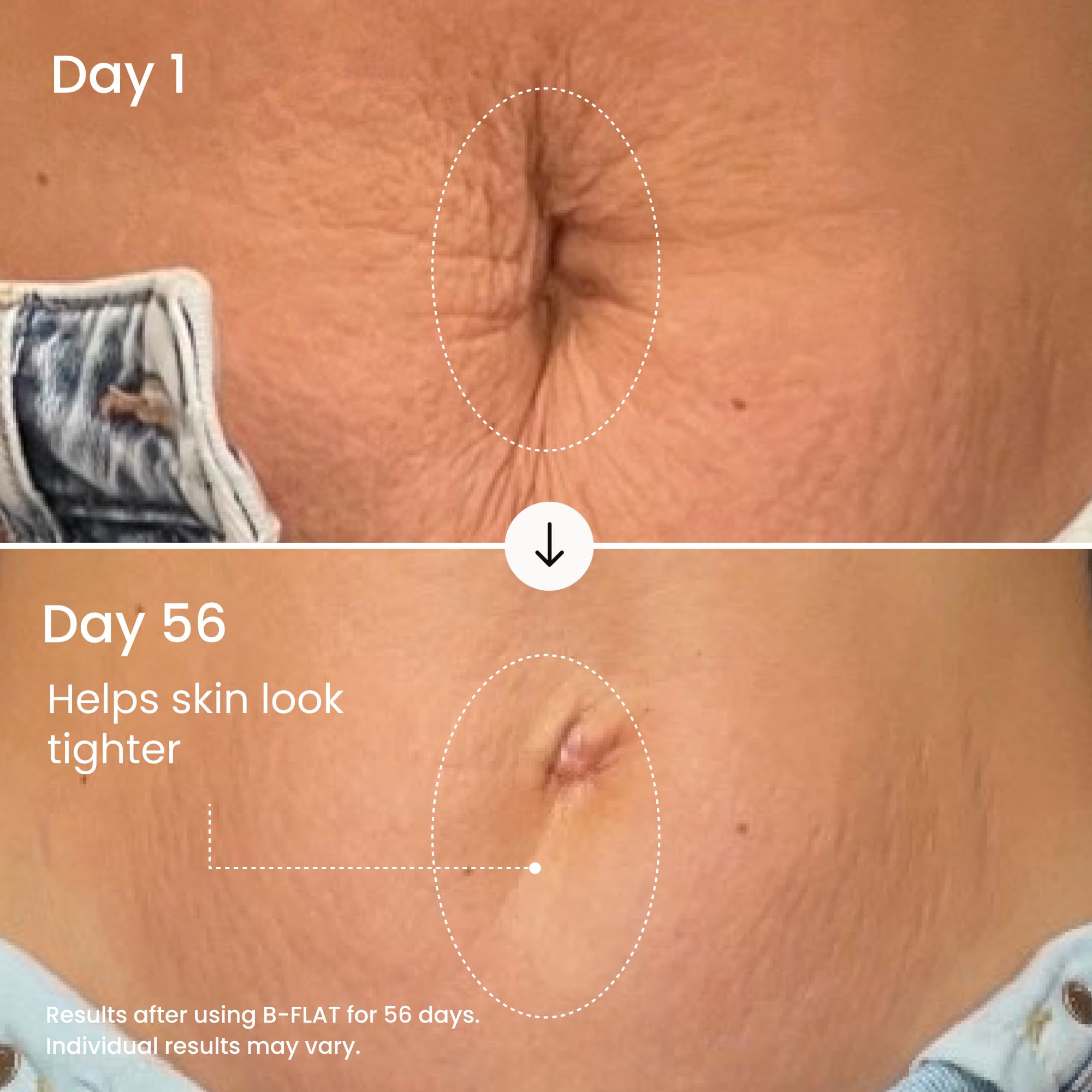 MAËLYS B-FLAT Belly Firming Cream for Women - Skin Tightening & Moisturizing Treatment with Shea Butter & Bentonite Clay - Smooths Look of Stretch Marks - Postpartum Body Care (2 Pack) - Image 4