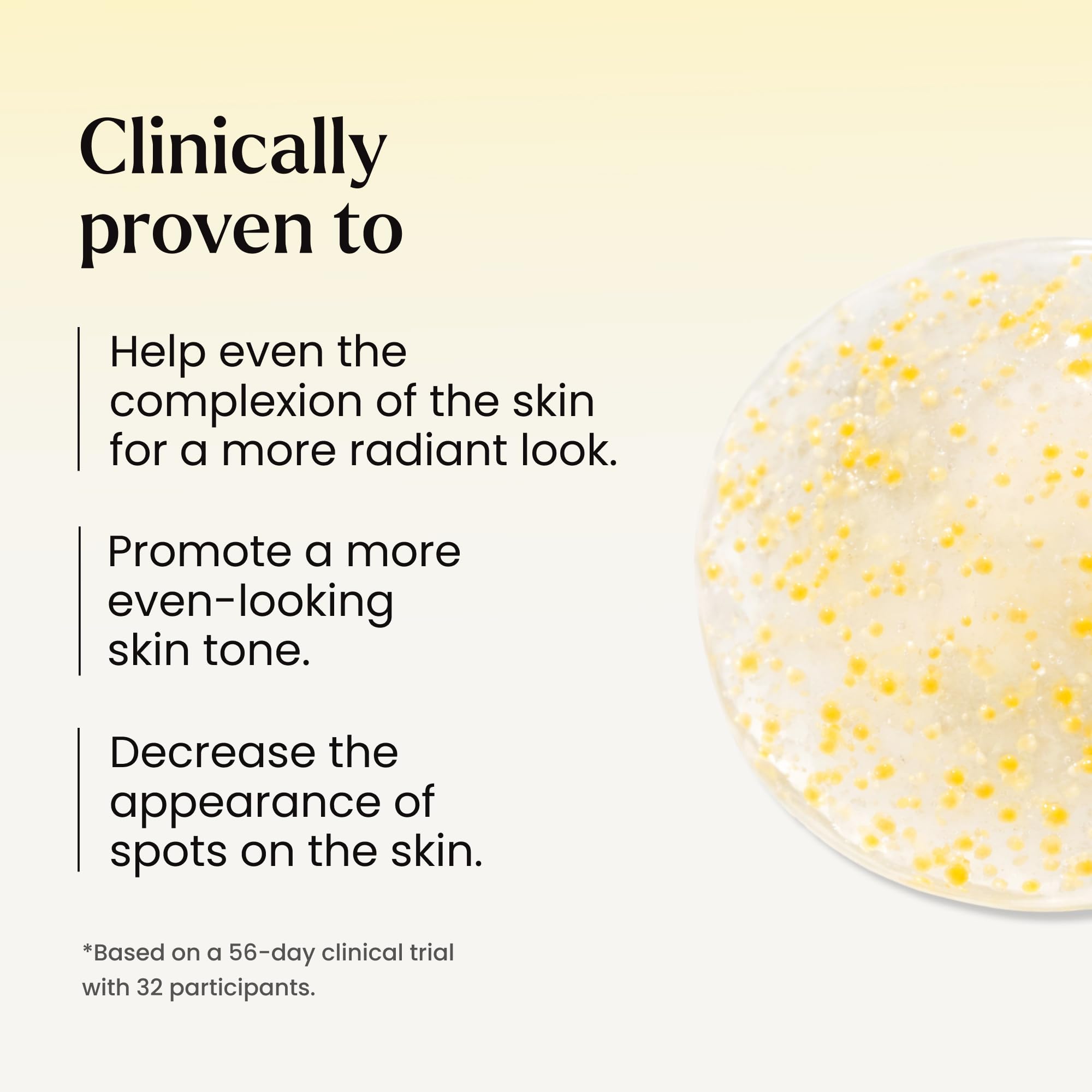 MAËLYS B-GLOWY Brightening Body Serum for Dark Spots - Supports Even Looking Skin - Peptide Formula with Niacinamide & Meadowfoam Oil (3.4 Fl Oz) - Image 6